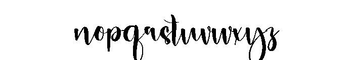 Sountime Font LOWERCASE