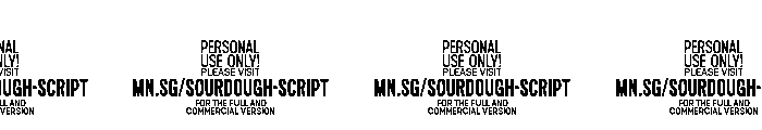 Sourdough Script Regular Font OTHER CHARS