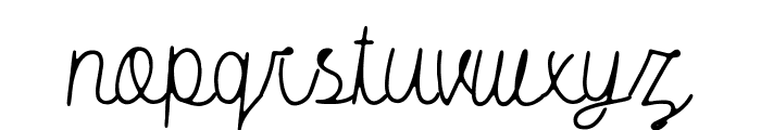 South East Free Rough Font LOWERCASE