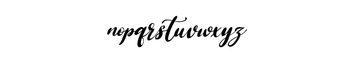 South Forest Italic Font LOWERCASE