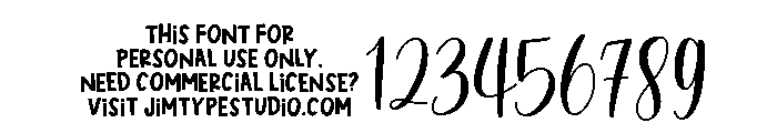 SouthCalistoga_PERSONALUSE Font OTHER CHARS