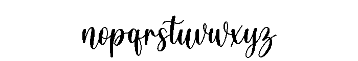 SouthCalistoga_PERSONALUSE Font LOWERCASE