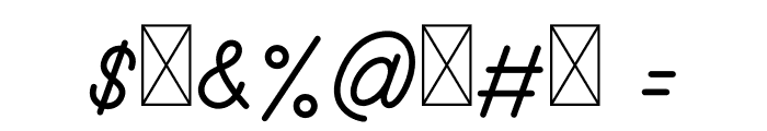 Southea Font OTHER CHARS