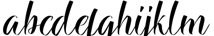 Southeasterly Demo Font LOWERCASE
