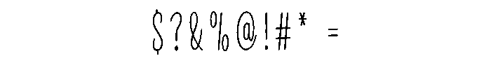 Southelia Font OTHER CHARS