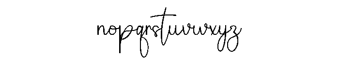 Southelia Font LOWERCASE