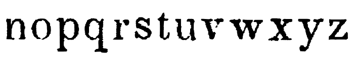 SouthernLiteraryMess Font LOWERCASE
