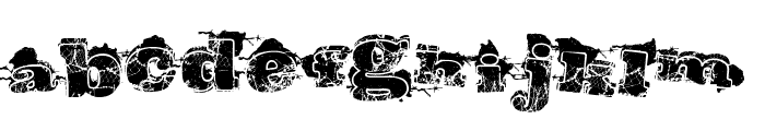SouthernRiots Font LOWERCASE