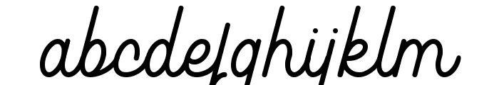 Southfilla Monoline Script Font Font LOWERCASE