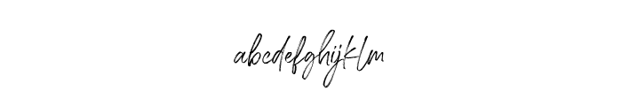 Southgirl Demo Font LOWERCASE