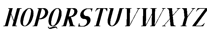 Southlake Demo Italic Font UPPERCASE
