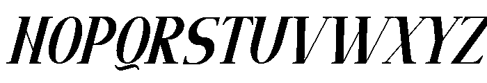 Southlake Demo Italic Font LOWERCASE