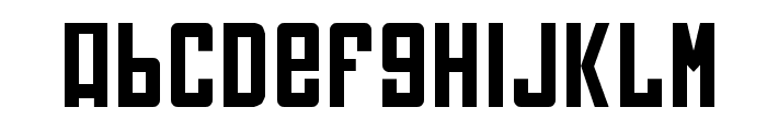 Soviet Font LOWERCASE