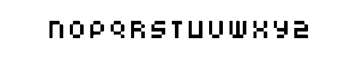 somepx Font UPPERCASE