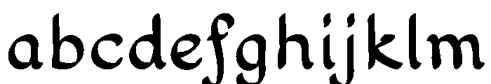 songenia Font LOWERCASE