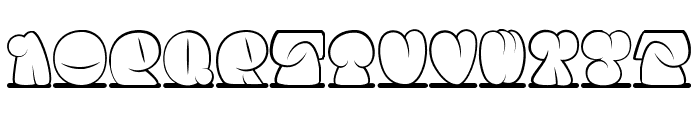 soychangoRegular Font UPPERCASE