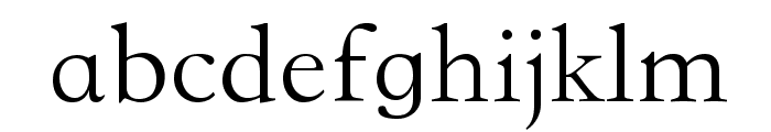Songti SC Light Font LOWERCASE
