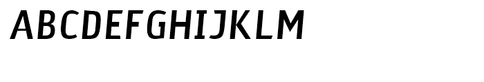 Sodium Italic Font UPPERCASE