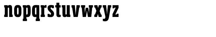 Soho Compressed Extra Bold Font LOWERCASE