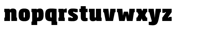 Soho Condensed Ultra Font LOWERCASE