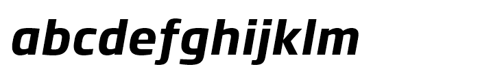 Soho Gothic Bold Italic Font LOWERCASE