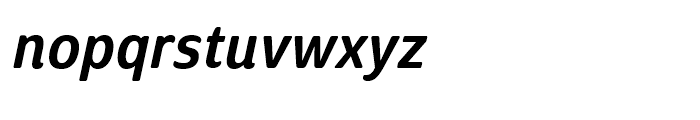 Solitas Cond Medium Italic Font LOWERCASE