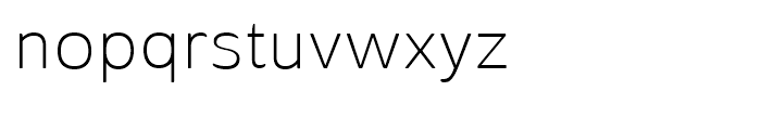 Solitas Ext Thin Font LOWERCASE