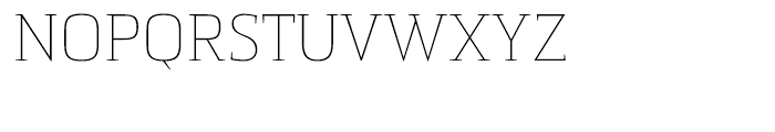 Sommet Serif Thin Font UPPERCASE