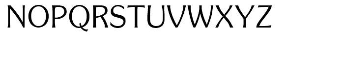 Souvenir Gothic Regular Font UPPERCASE