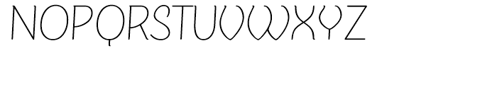 Sovba Thin Font UPPERCASE