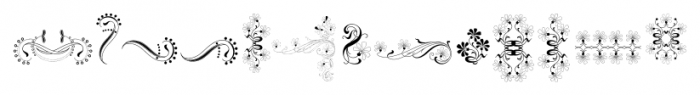 Soft Flowers Regular Font LOWERCASE