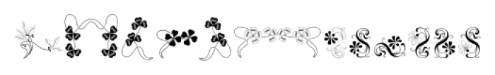 Soft Flowers Two Font LOWERCASE