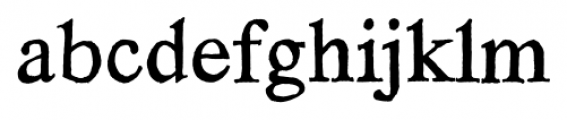 SoftTimes Regular Font LOWERCASE