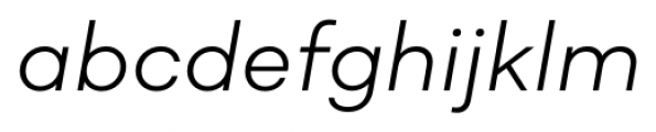 Soin Sans Neue Light Italic Font LOWERCASE