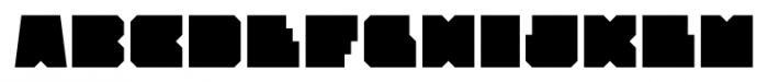 Solida Regular Font LOWERCASE