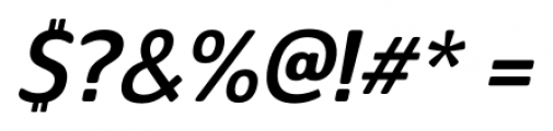 Solitas Normal Medium Italic Font OTHER CHARS