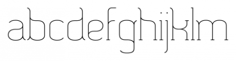 SomaSlab Light Font LOWERCASE