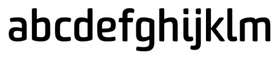 Sommet Rounded Bold Font LOWERCASE