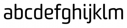 Sommet Rounded Regular Font LOWERCASE