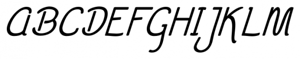 Sophie J Regular Font UPPERCASE