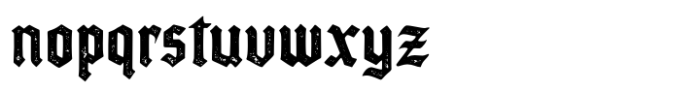 Soark Stamped Font LOWERCASE