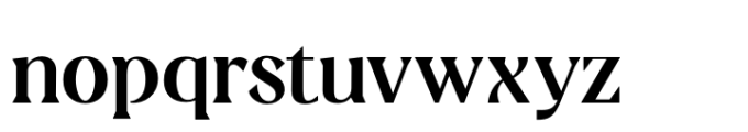 Sobria Medium Font LOWERCASE