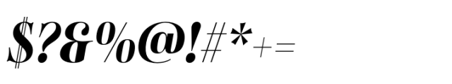 Sociato Condensed Black Italic Font OTHER CHARS