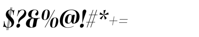 Sociato Condensed Ex Bold Italic Font OTHER CHARS
