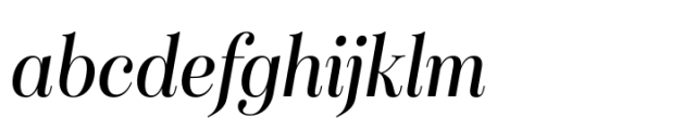 Sociato Condensed Medium Italic Font LOWERCASE