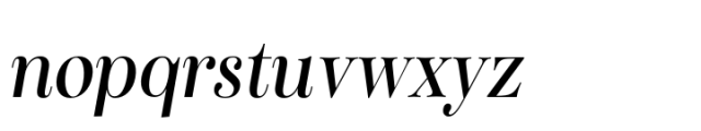 Sociato Condensed Medium Italic Font LOWERCASE