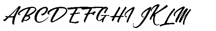 Society Font UPPERCASE