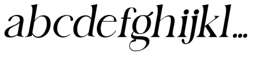 Sockard Beautiful Bold Italic Font LOWERCASE