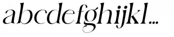 Sockard Beautiful Italic Font LOWERCASE