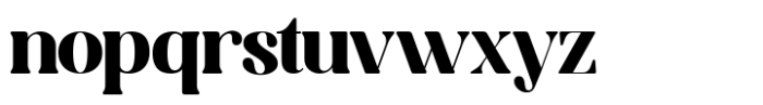 Sodabery Modern Serif Font LOWERCASE
